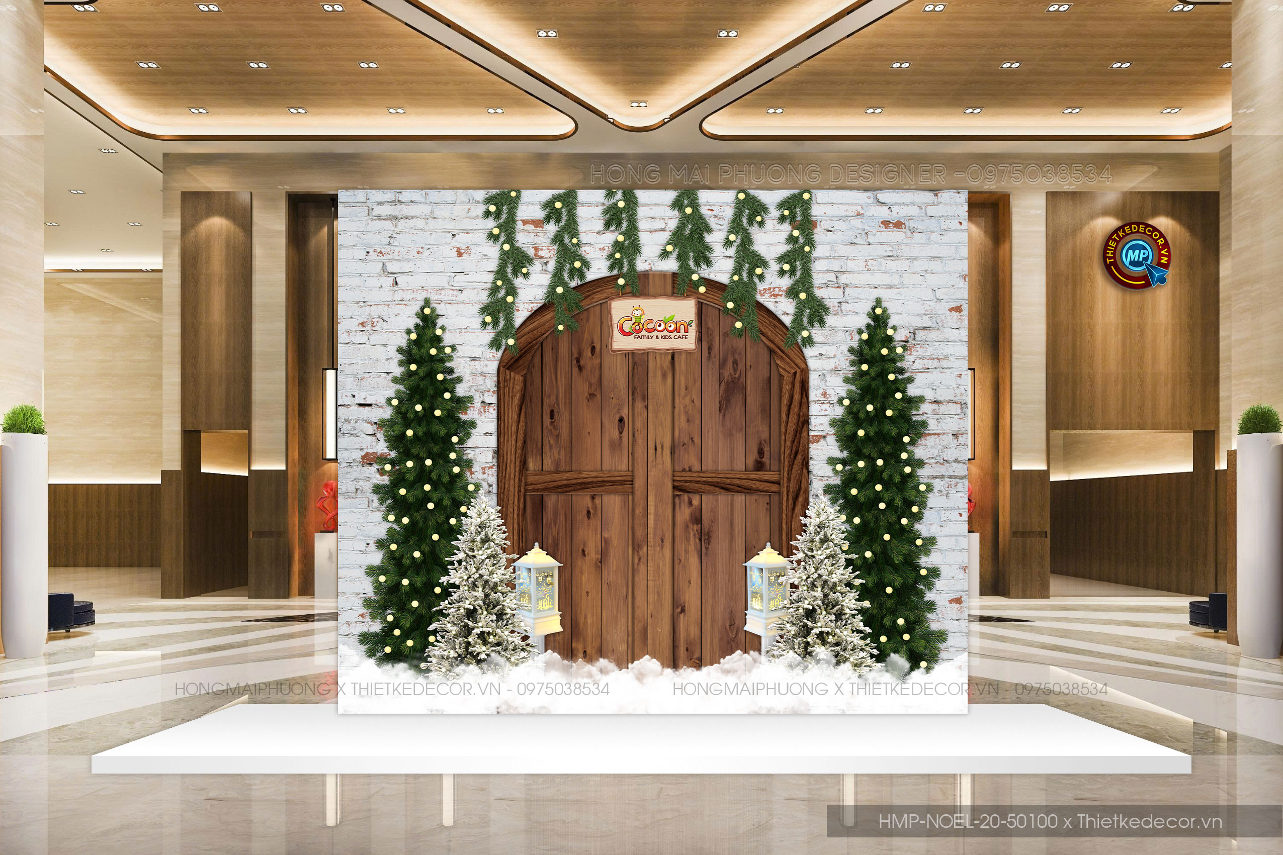 File thiết kế trang trí Giáng sinh Noel Merry Chrismas, checkin trường học, TTTM, chung cư, nhà hàng, khách sạn, quán cà phê...